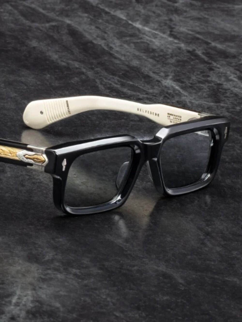 Jacques Marie Mage Belvedere Sunglasses in Smoke JMMBV16R JMM Belvedere Sun